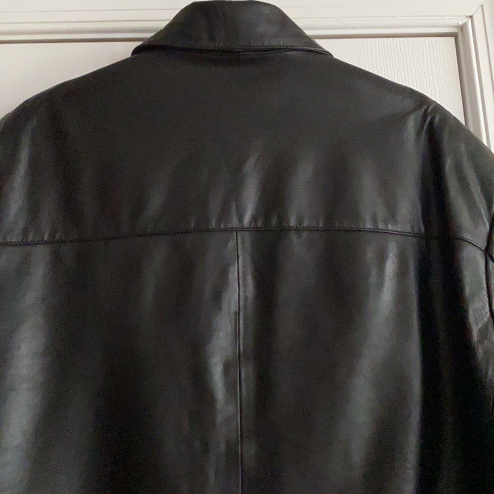 Leather Blazer Jacket - Picture 7 of 10